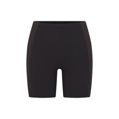 NikeSKIMS MATTE SHINE MIX 5" BIKER SHORT | OBSIDIAN AND IGNEOUS
