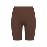 NikeSKIMS MATTE 7" BIKER SHORT | DARK SEPIA
