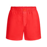 COTTON POPLIN BOXER | RUBY