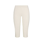 REFINED KNIT CAPRI | EGRET