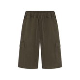 WOVEN MENS RELAXED CARGO SHORT | JUNGLE