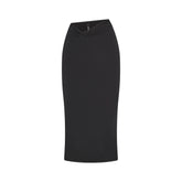 VETTESE X SKIMS SHEER MODAL MIDI SKIRT | ONYX