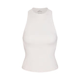 NikeSKIMS MATTE MOCK NECK RACER TANK | IVORY