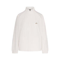 NikeSKIMS STRETCH NYLON OVERSIZED TRACK JACKET | IVORY