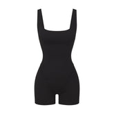 NikeSKIMS MATTE CORSET 2" ONE PIECE | OBSIDIAN