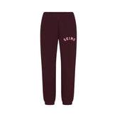 COTTON FLEECE CLASSIC JOGGER | CURRANT ARCHED SKIMS PLAID