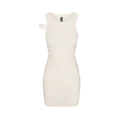VETTESE X SKIMS SMOOTH LAYERS TANK DRESS | ECRU