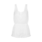 VOILE SLEEP ONESIE | SNOW