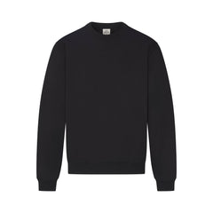 FLEECE LOUNGE MENS RELAXED HIGH CREWNECK | WASHED ONYX