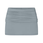 NikeSKIMS AIRY FOLDOVER SKORT | WASHED PACIFIC