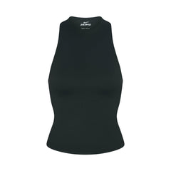 NikeSKIMS MATTE MOCK NECK RACER TANK | DARK TEAL