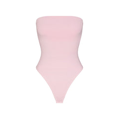 SMOOTH LAYERS STRAPLESS BODYSUIT | PEONY