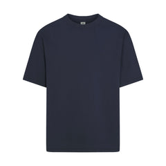 HEAVYWEIGHT COTTON MENS RELAXED T-SHIRT | BLUE BLACK