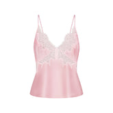 SILK LACE CAMI | PEONY TONAL