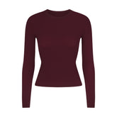 FITS EVERYBODY LONG SLEEVE T-SHIRT | CURRANT