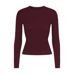FITS EVERYBODY LONG SLEEVE T-SHIRT | CURRANT