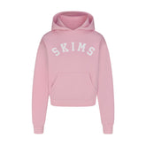 COTTON FLEECE LOGO CLASSIC HOODIE | HALITE WITH SNOW LOGO