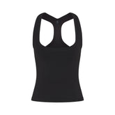 NikeSKIMS VINTAGE SEAMLESS RACERBACK TANK | OBSIDIAN