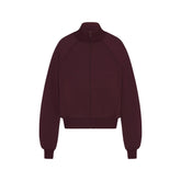 NikeSKIMS MATTE TRICOT TRACK JACKET | CURRANT