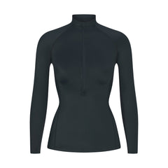 NikeSKIMS SHINE LONG SLEEVE HALF ZIP | DARK TEAL