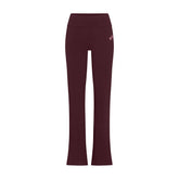 COTTON JERSEY LOGO FOLDOVER PANT | CURRANT ARCHED SKIMS PLAID
