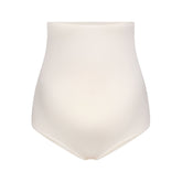 COTTON JERSEY MATERNITY HIGH-WAISTED BRIEF | MARBLE