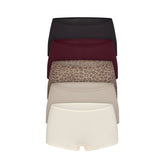 FITS EVERYBODY BOY SHORT 5-PACK | DESERT LEOPARD MULTI