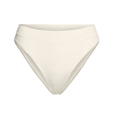 COTTON JERSEY CHEEKY TANGA | BONE
