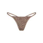 FITS EVERYBODY T-STRING THONG | DESERT LEOPARD INK PRINT