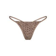 FITS EVERYBODY T-STRING THONG | DESERT LEOPARD INK PRINT
