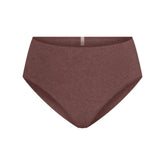 EVERYDAY COTTON BRIEF | COCOA HEATHER