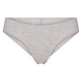 LIGHTWEIGHT COTTON LACE HIPSTER | LIGHT HEATHER GREY