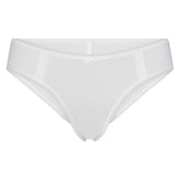LIGHTWEIGHT COTTON LACE HIPSTER | SNOW