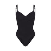 SEAMLESS SCULPT BRIEF BODYSUIT | ONYX