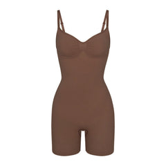 SEAMLESS SCULPT LOW BACK MID THIGH BODYSUIT | JASPER