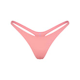 SIGNATURE SWIM THONG BIKINI BOTTOM | MELON