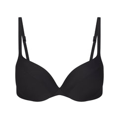 SIGNATURE SWIM ULTIMATE PUSH-UP TIE BACK BIKINI TOP | ONYX