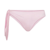 SATIN SWIM TIE SIDE BIKINI BOTTOM | CHERRY BLOSSOM