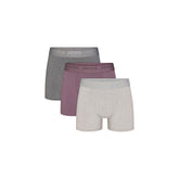 SKIMS STRETCH MENS 3" BOXER BRIEF 3-PACK | IRIS HEATHER MULTI