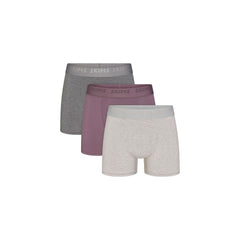 SKIMS STRETCH MENS 3" BOXER BRIEF 3-PACK | IRIS HEATHER MULTI