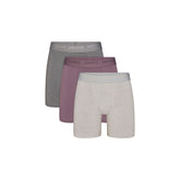 SKIMS STRETCH MENS 5" BOXER BRIEF 3-PACK | IRIS HEATHER MULTI