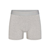 SKIMS STRETCH MENS 3" BOXER BRIEF | LIGHT HEATHER GREY