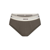 SKIMS COTTON RIB MENS BRIEF | JUNGLE
