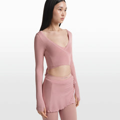 NikeSKIMS STRETCH KNIT WRAP SKIRT | HIMALAYAN