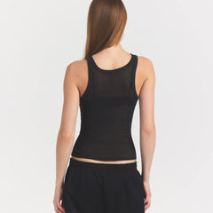 SHEER RIB TANK | SOOT