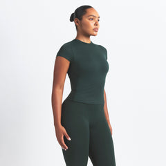 NikeSKIMS MATTE PADDED BABY T-SHIRT | DARK TEAL