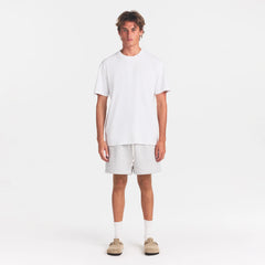 HEAVYWEIGHT COTTON MENS RELAXED T-SHIRT | CHALK