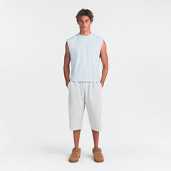 HEAVYWEIGHT COTTON MENS CROPPED MUSCLE TANK | ATMOSPHERE