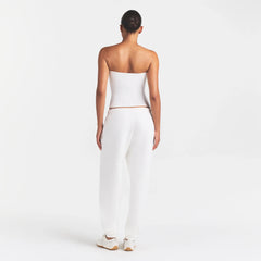 COTTON JERSEY TUBE TOP | MARBLE