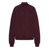 NikeSKIMS MATTE TRICOT OVERSIZED TRACK JACKET | CURRANT